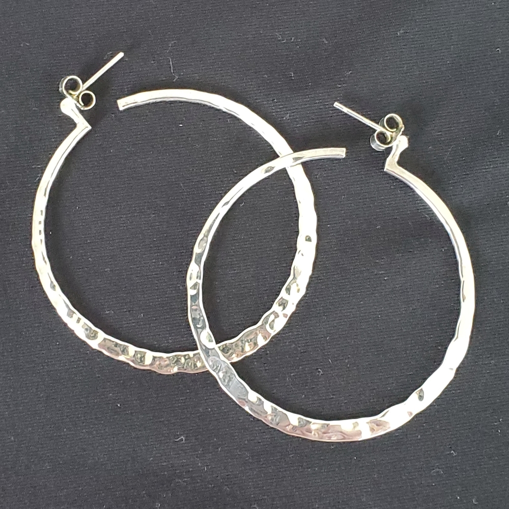 Silpada Sterling Silver hoop earrings